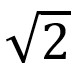 RAIZ QUADRADA DE 2