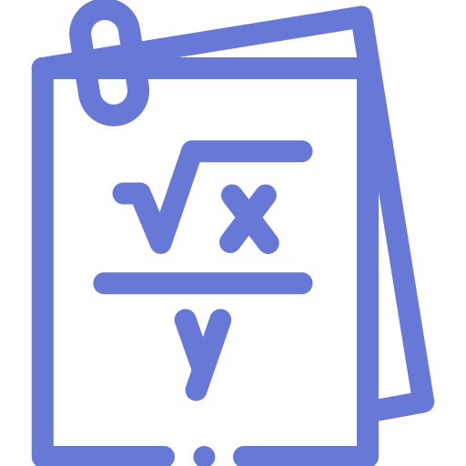 ícone formulas